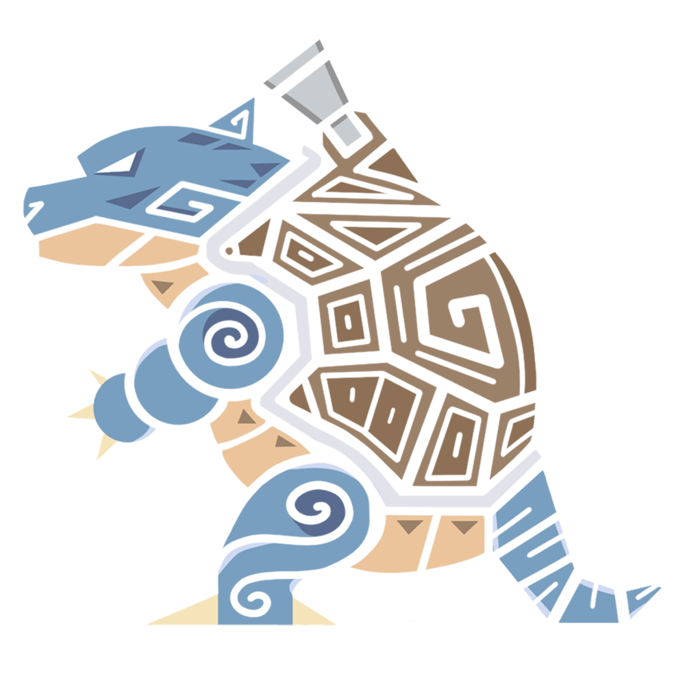 Blastoise Acrylic Charm